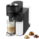 Máquina de Café em Cápsulas Delonghi Nespresso Vertuo Lattissima ENV300.B - Preta